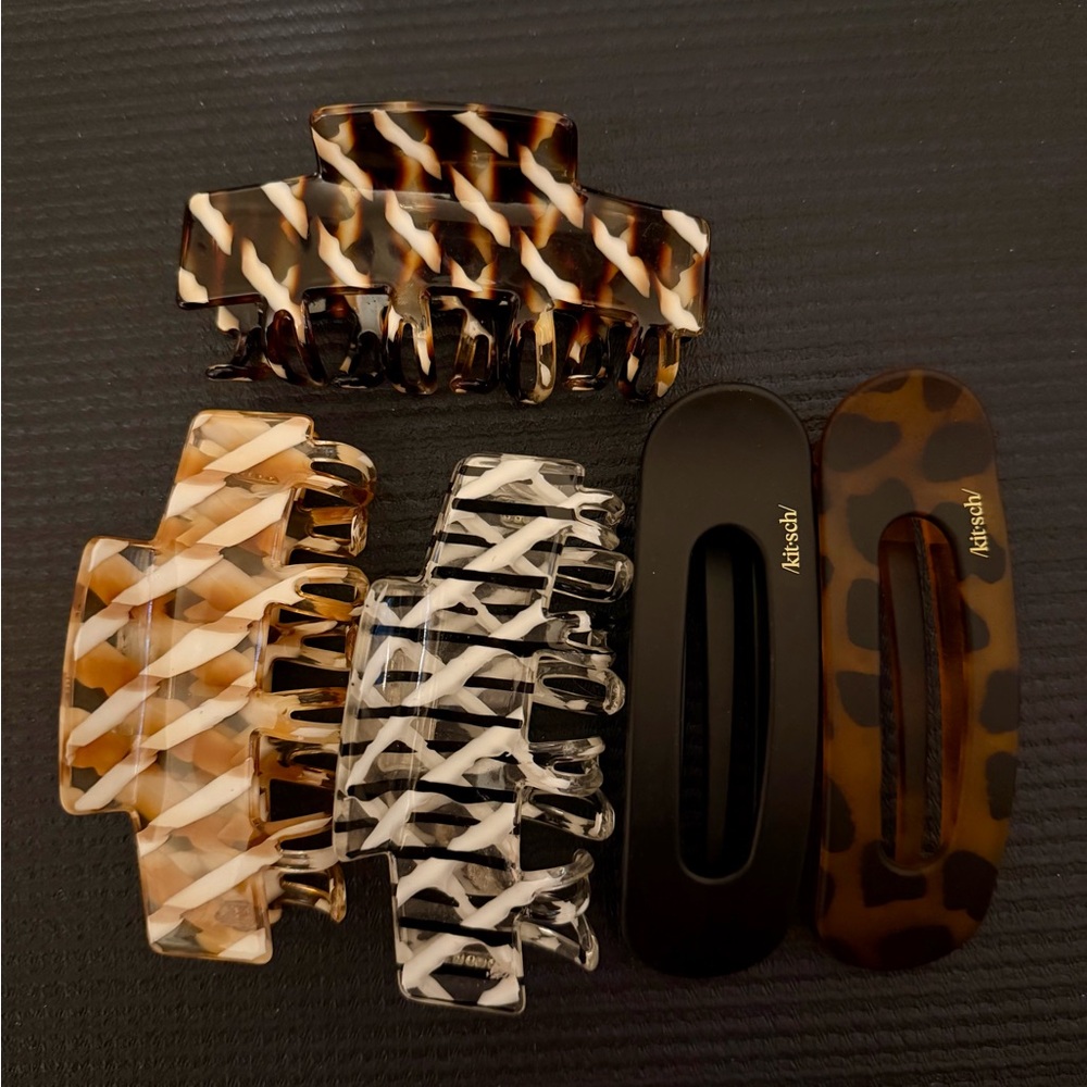 Hair Clip Set - 5 Pieces